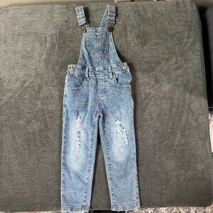 Little Bipsy Denim Overalls 3T/4T